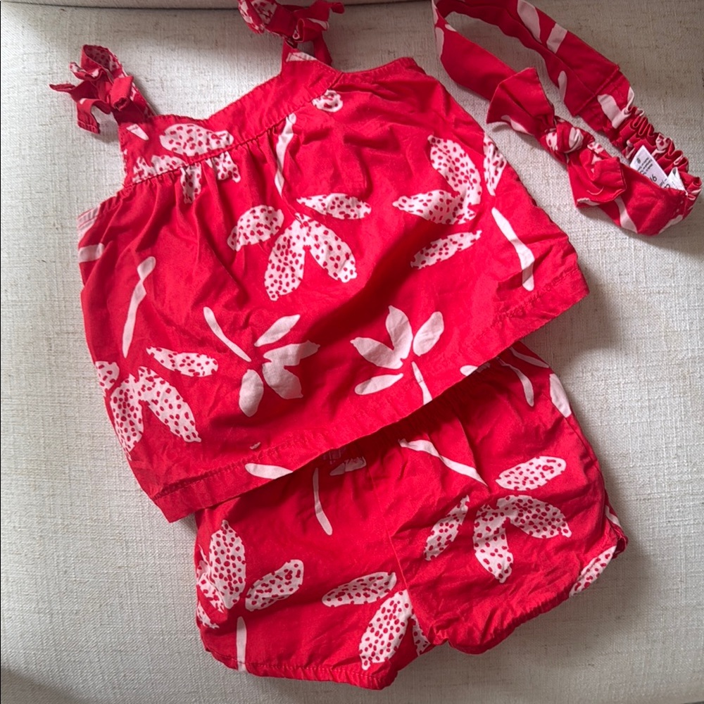 Carters two piece set with headband